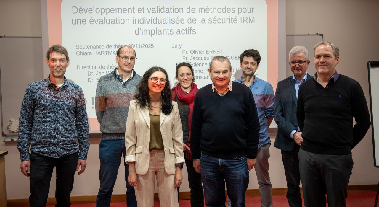photo de groupe du jury de thèse de Chiara Hartmann