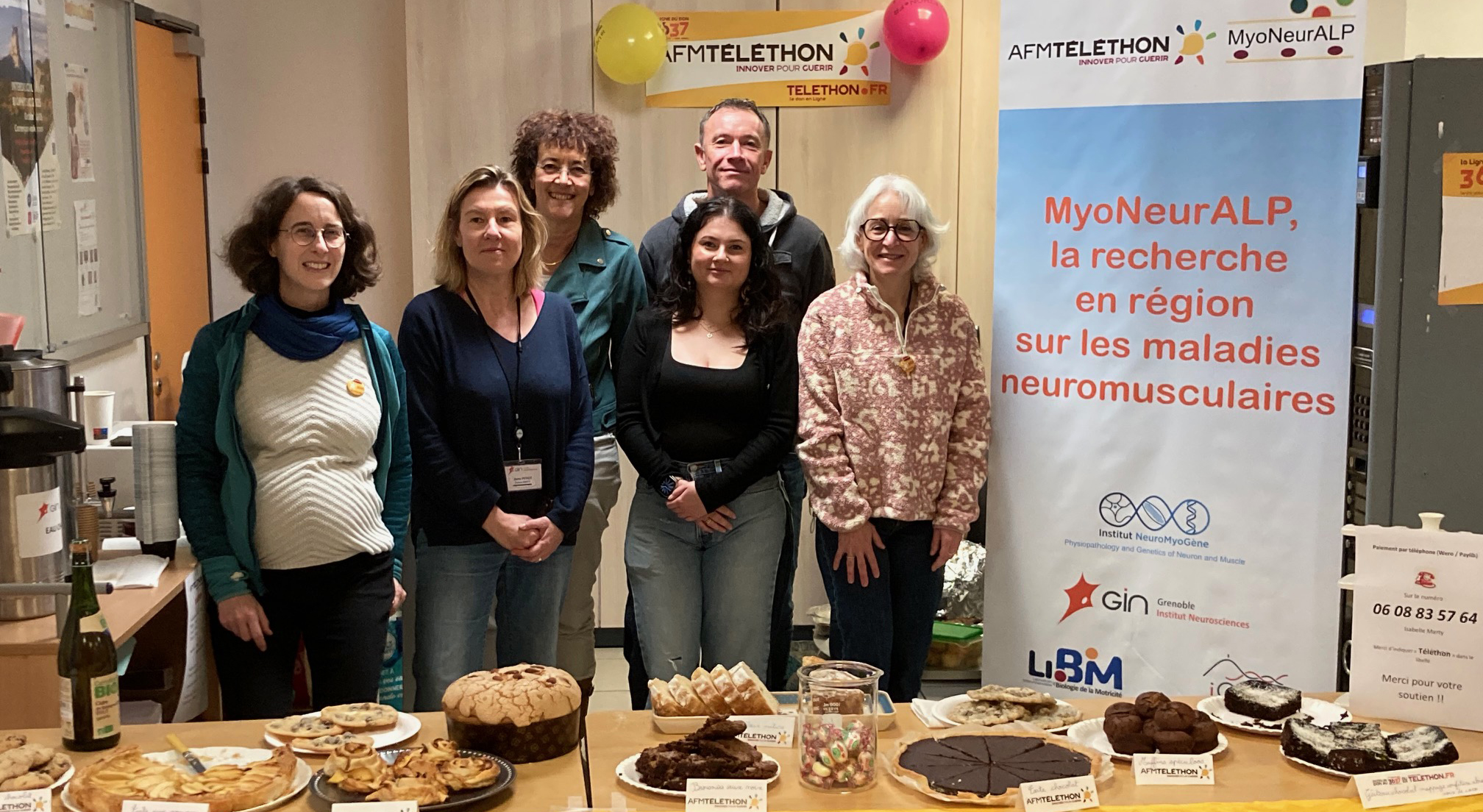 Photo de groupe de l'équipe